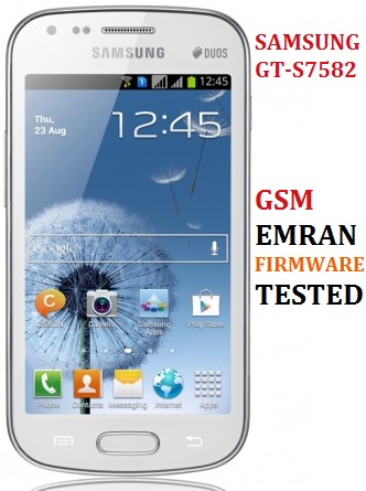 SAMSUNG GT-S7582 STOCK FIRMWARE ROM (MT6572 4.2.2) FLASH FILE UPDATE