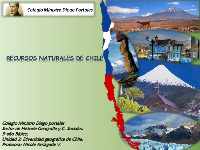 recursos naturales en Chile