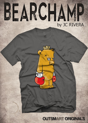 JC Rivera x outsmART originals “BearChamp” T-Shirt