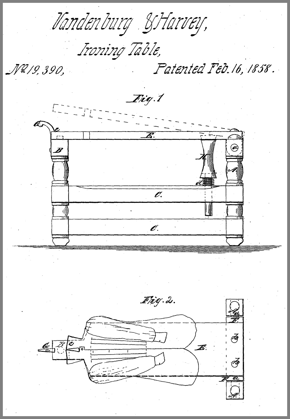 OSCA IRONING History of ironing boards