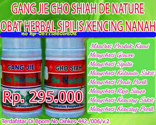 Herbal Sipilis Gang Jie Gho Siah