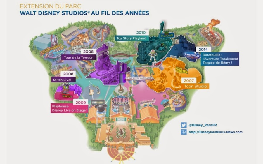 Disneyland Paris 13 années d’histoire pour Walt Disney Studios PARKS Trip