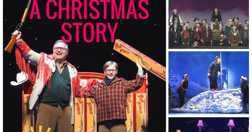 Atlanta Christmas Musical 2022 A Christmas Story, The Musical playing at Atlanta’s Fox Theatre for one