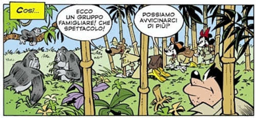 DropSea Topolino 3323 Nel regno dei gorilla