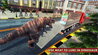 Android Angry Dino Zoo Transportasi Game