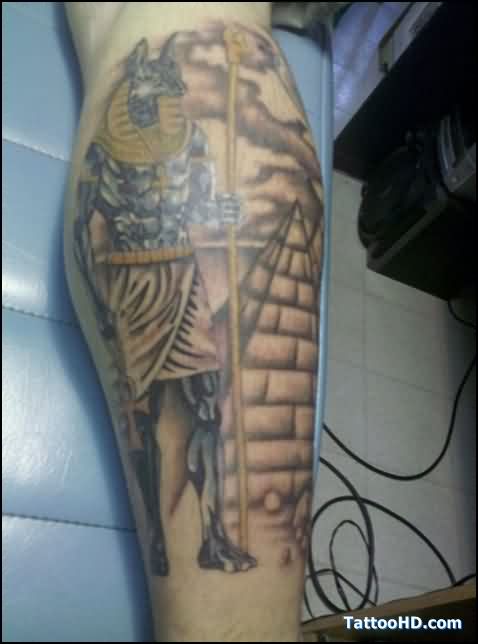 Fantastico Egipcio Tatuagem