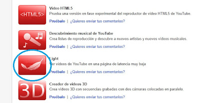 Acelera la carga de los vídeos de YouTube