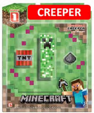 Minecraft Core Creeper with Accessories 