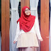 Kombinasi Jilbab Untuk Baju Warna Merah