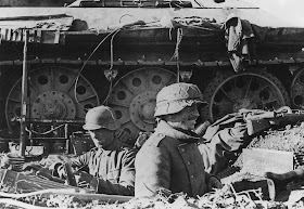 Germans destroyed T-34 tank