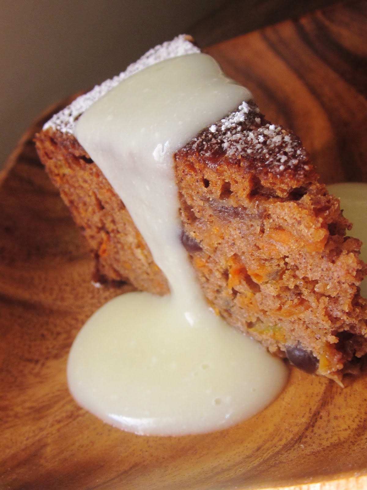 Chef Tess Bakeresse: Cranberry Carrot Cake With Lemon Cream Sauce