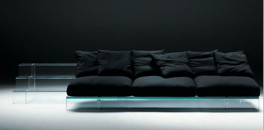 sillon estructura vidrio