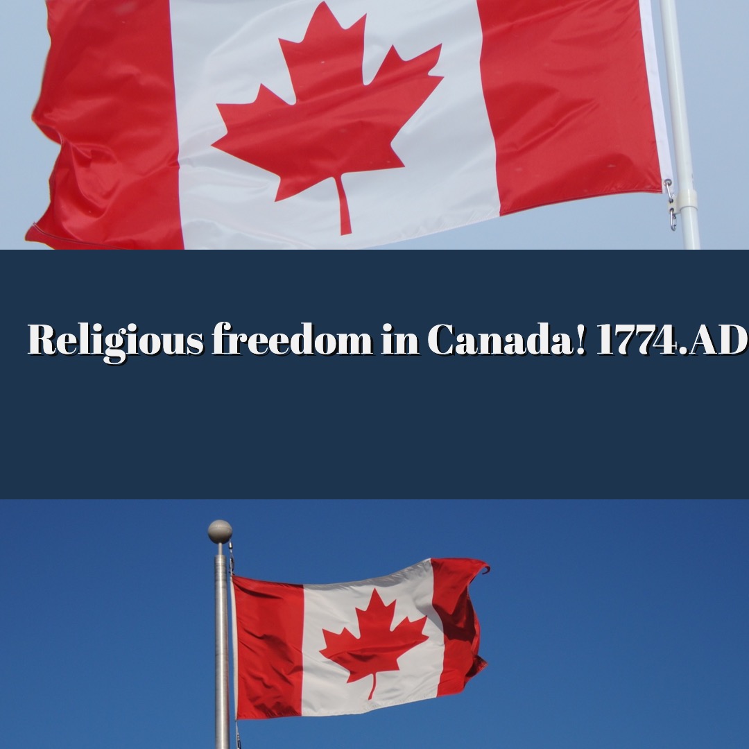 Religious freedom in Canada!