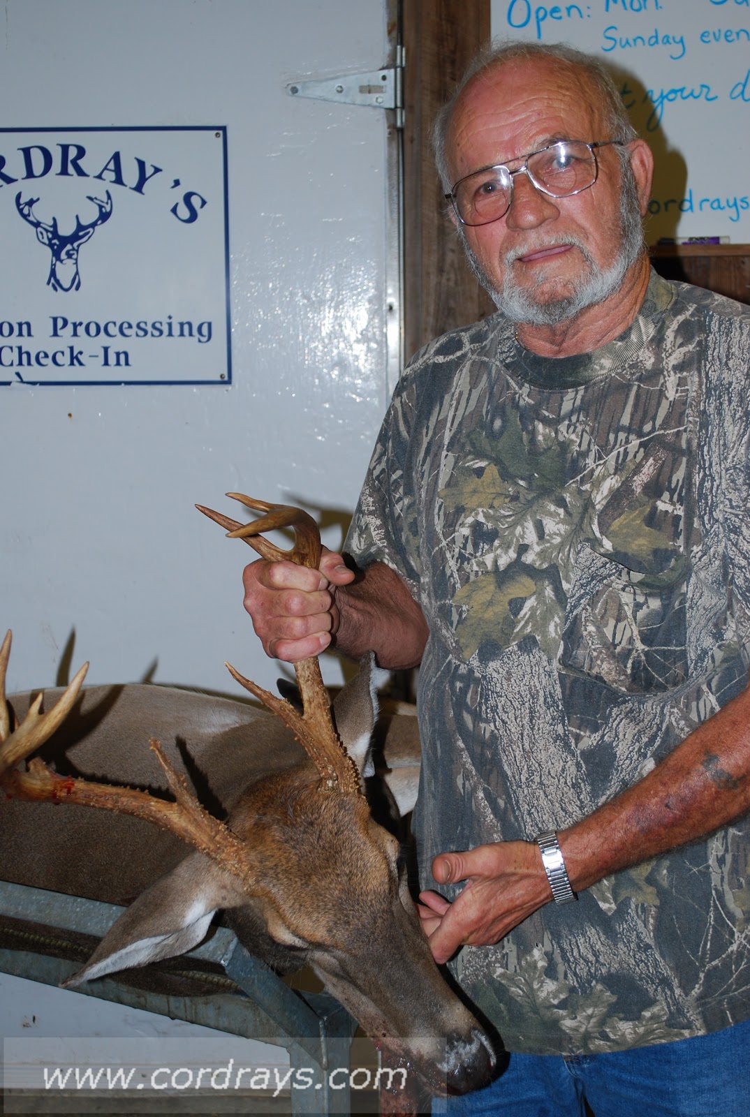 Cordray's Earl Walker got a 9 point buck!