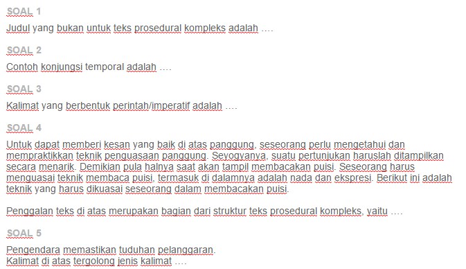 Teks prosedur di atas yang menggunakan kalimat saran adalah