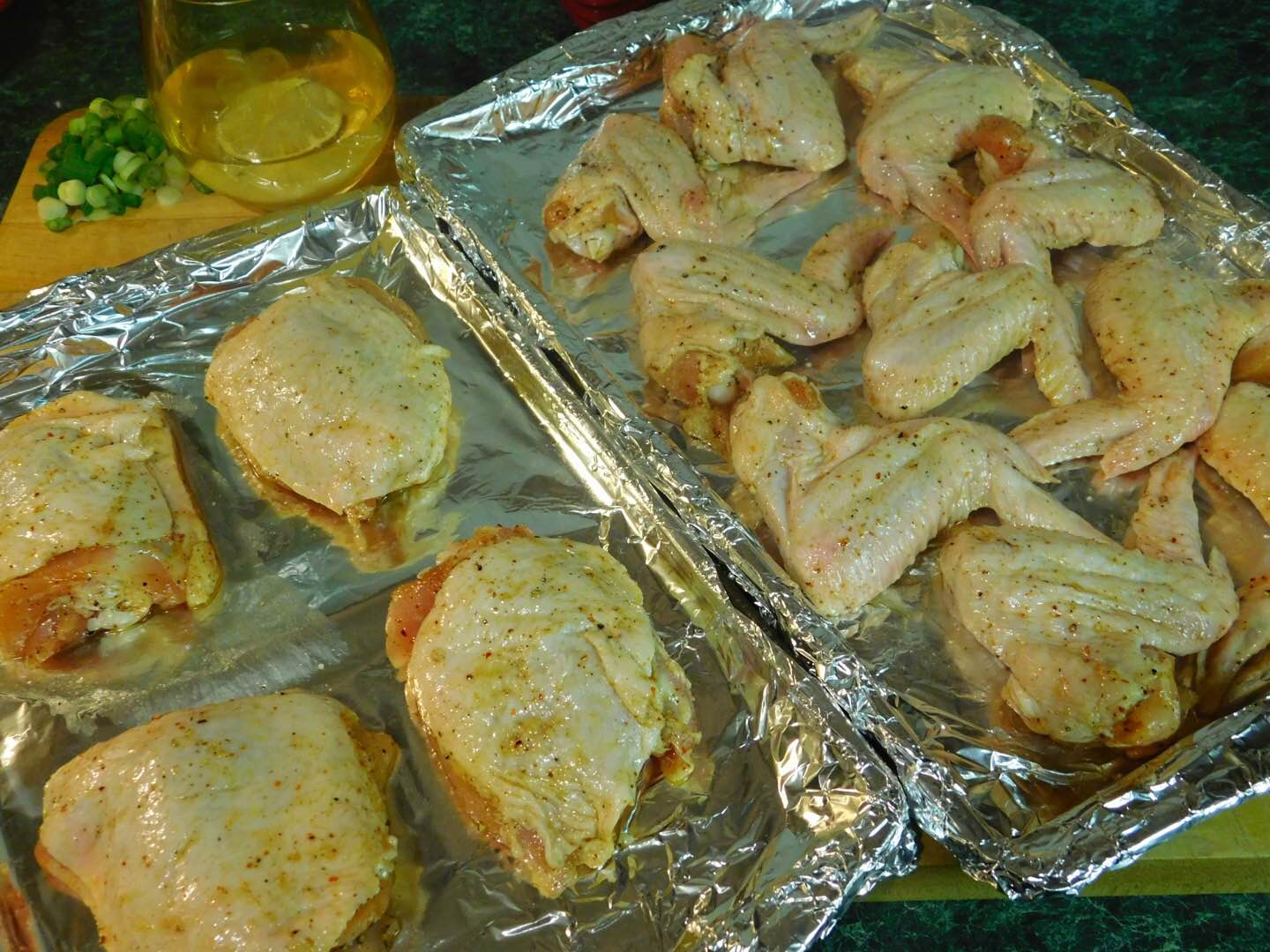 Carla's Kitchen Capers Valentina Chicken Wings