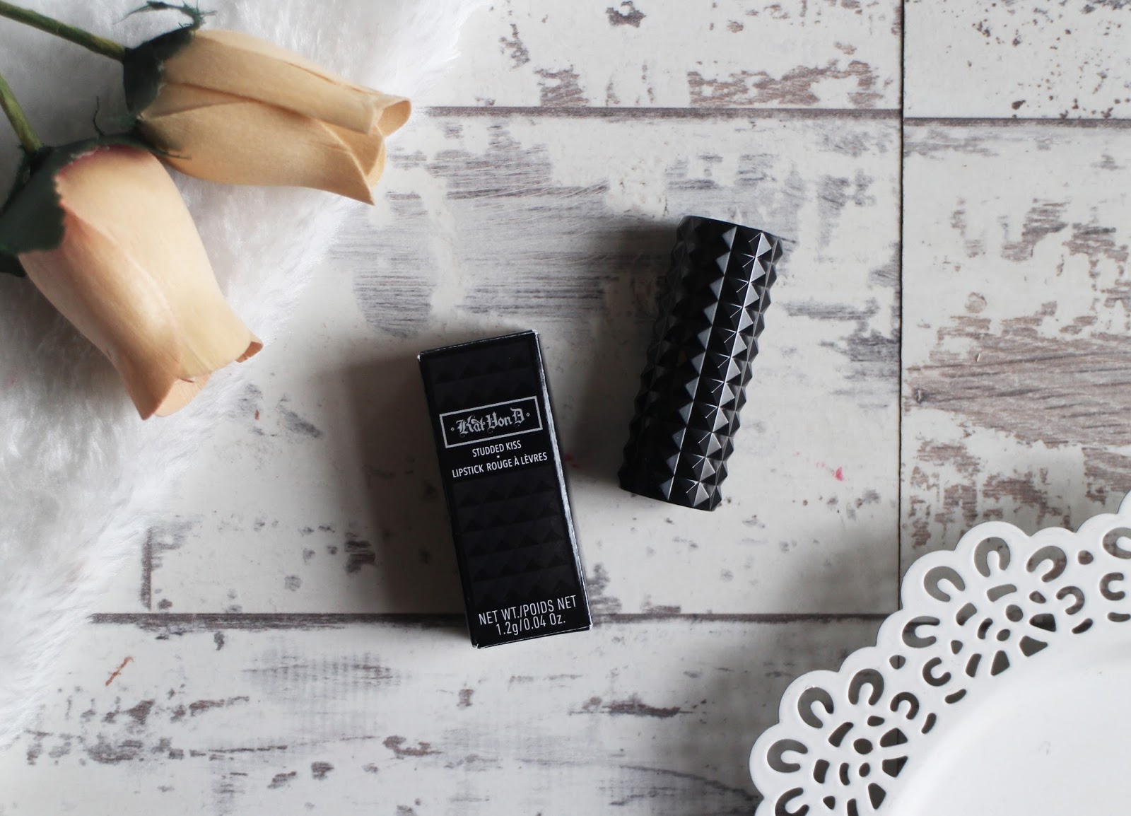 Kat Von D Studded Kiss Lipstick in Cathedral Kat Von D Studded Kiss Lipstick in Cathedral