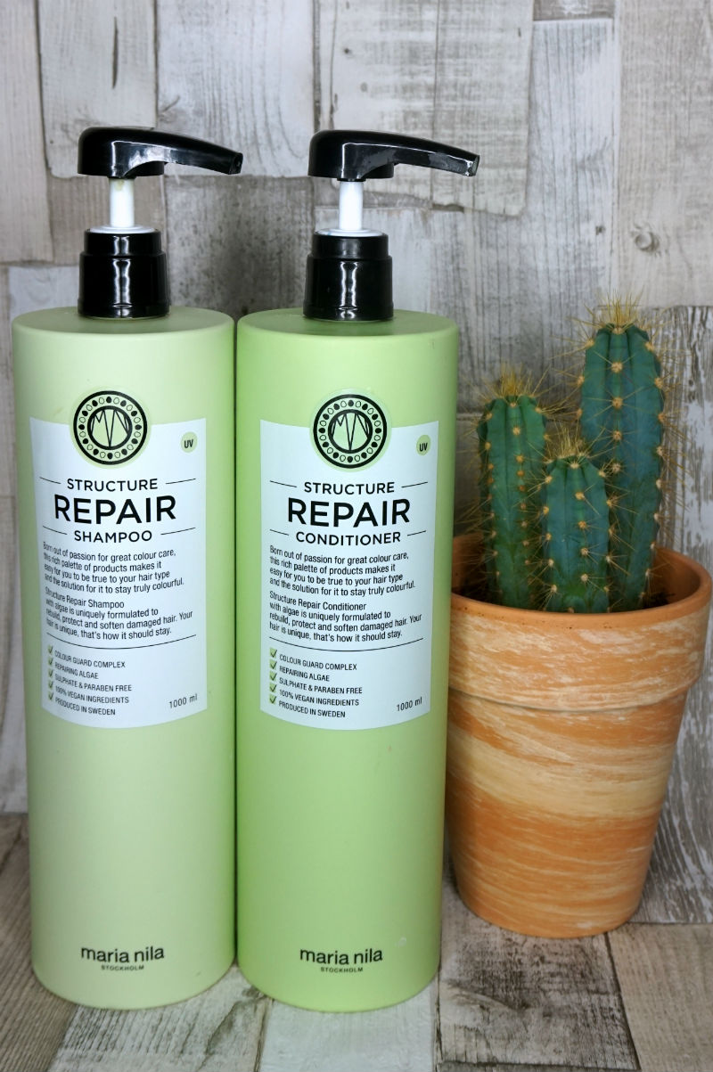 Maria Nila - Structure Repair Shampoo & Conditioner beauty, shampoo, conditioner, maria nila, review, hair,