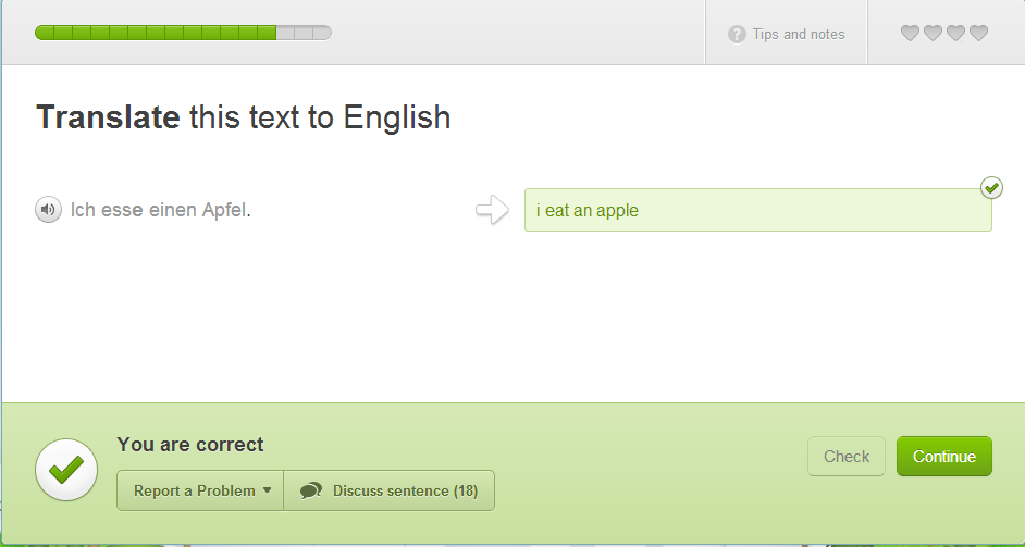 Перевод с немецкого дуолинго. Duolingo ты пропустил урок латыни.