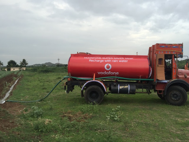 VODAFONE M&G CONSERVES RAIN WATER FOR PARCHED FARMERS VODAFONE M&G CONSERVES RAIN WATER FOR PARCHED FARMERS