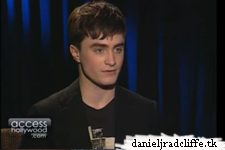 Daniel Radcliffe on Access Hollywood