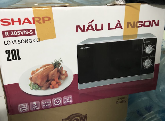 Review, đánh giá lò vi sóng Sharp R-205VN(S) Review, đánh giá lò vi sóng Sharp R-205VN(S)