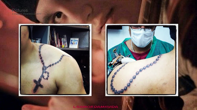 Luan a Minha Vida!: Luan Santana mostra Tatuagem!