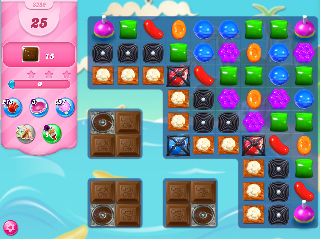 Candy Crush Saga level 3289 Candy Crush Saga level 3289
