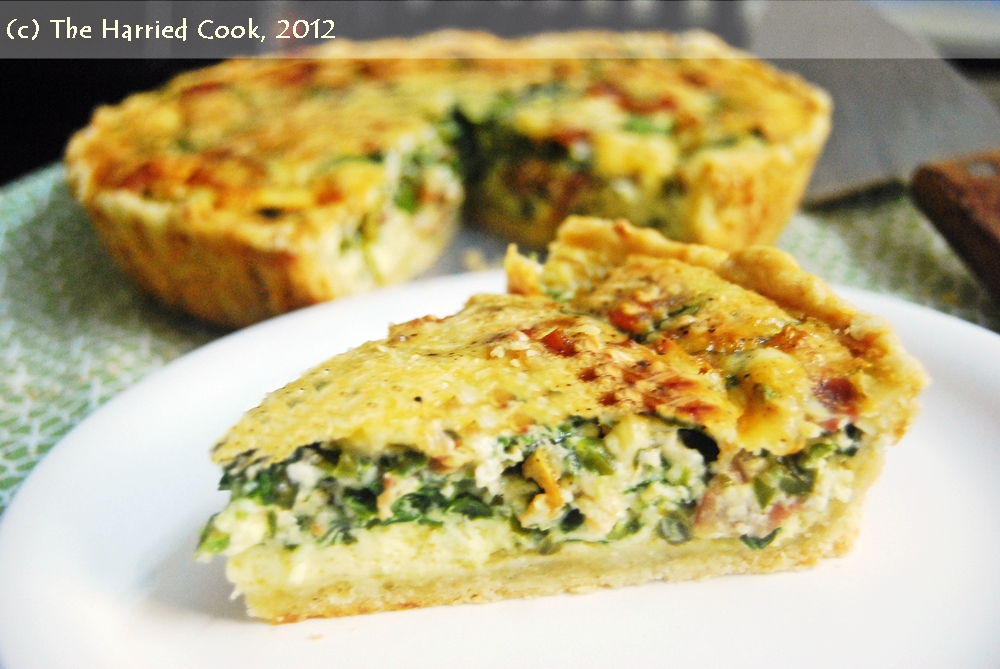 The Harried Cook: Spinach & Bacon Quiche