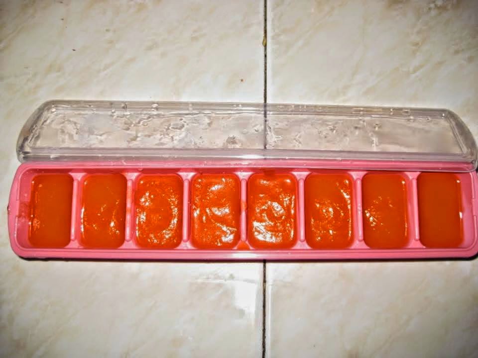 Blog Atie Aizam TIPS BUAT FROZEN FOOD UNTUK BABY 6 BULAN KE ATAS BAGI