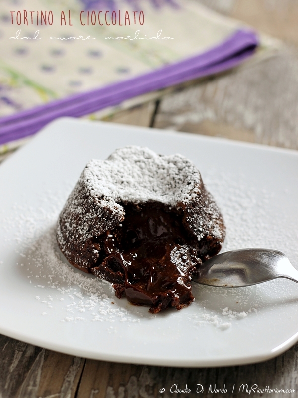 Tortino al cioccolato dal cuore morbido