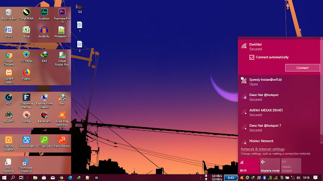 Cara Mengaktifkan WIFI di laptop Windows 10 Cara Mengaktifkan WIFI di laptop