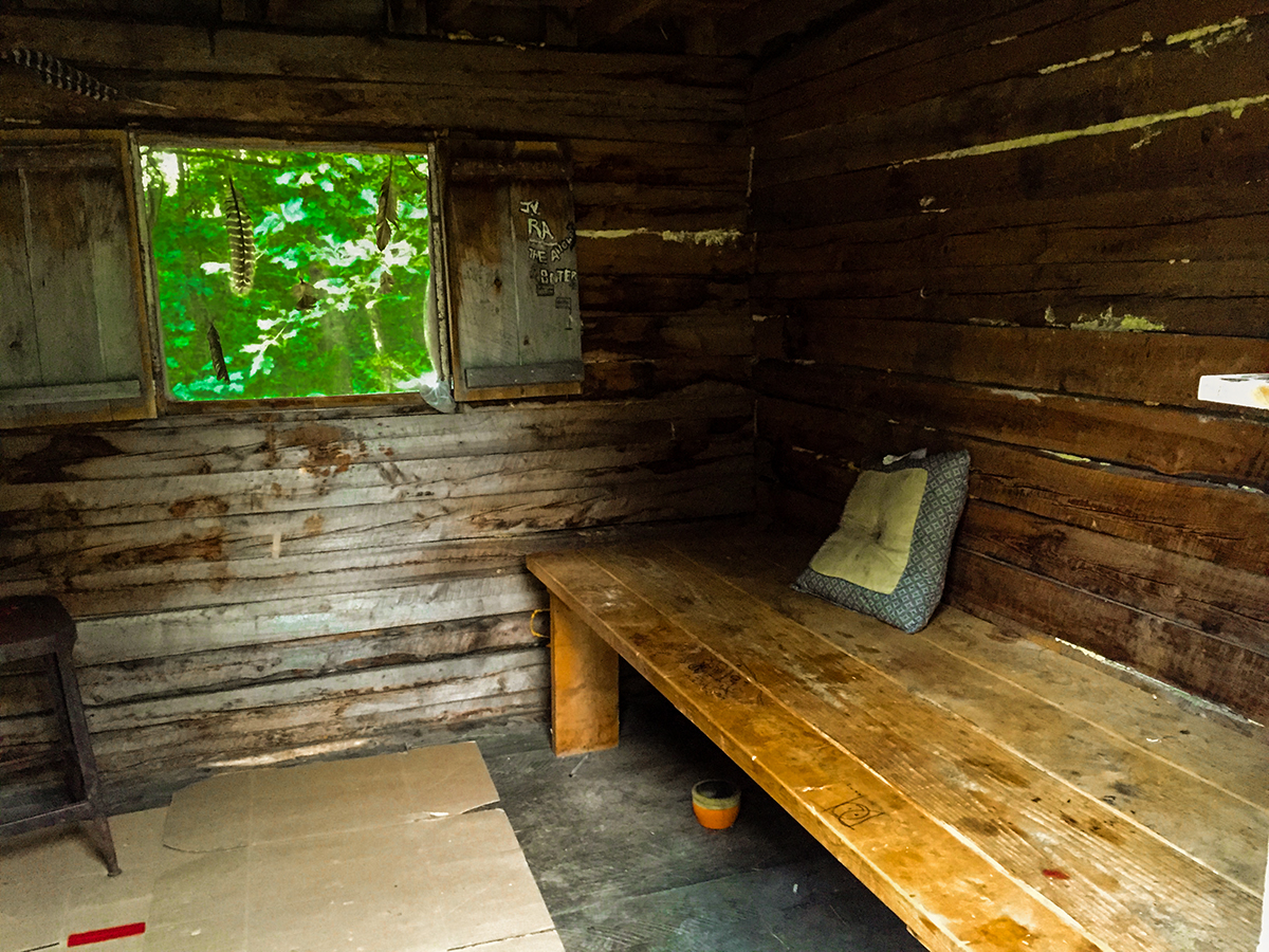 Hiker's Cabin on the Waupaca River Segment of the Ice Age Trail