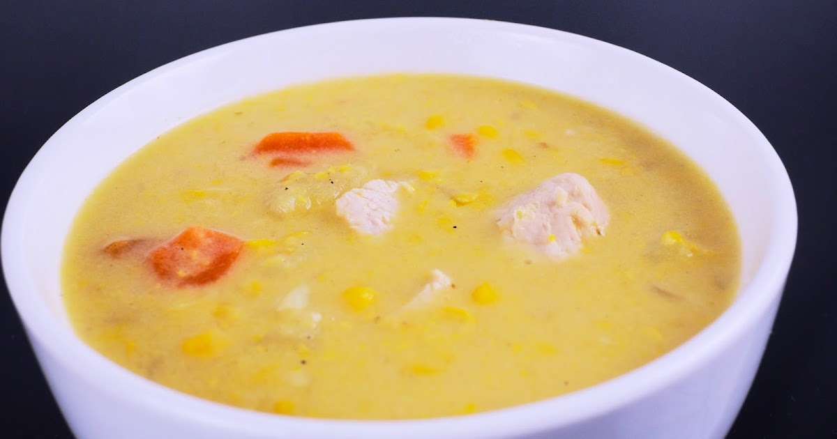 Moje codzienne przyjemności... CORN CHOWDER Z KURCZAKIEM, kukurydziany