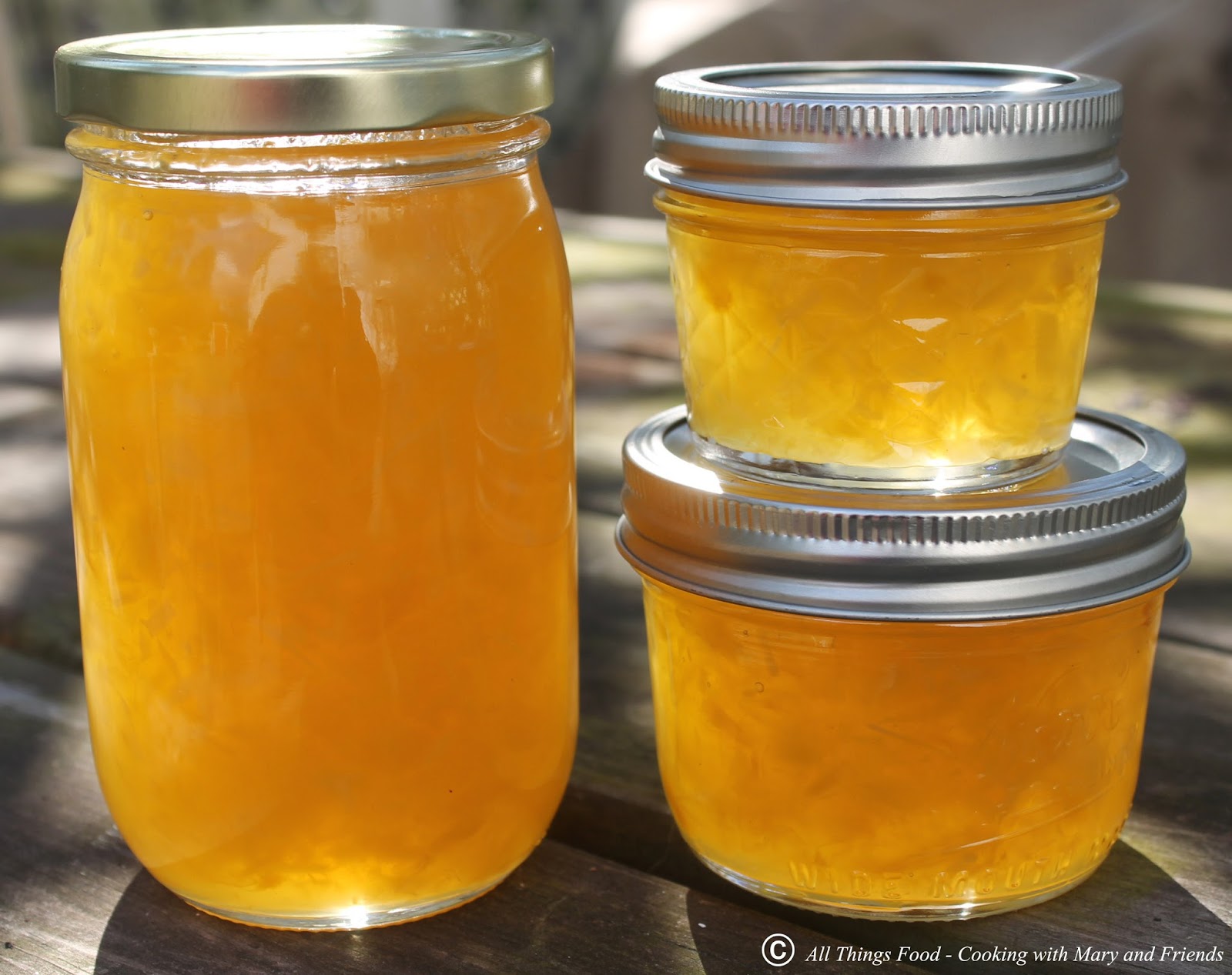 Cooking With Mary and Friends Sunshine Jam {Pina Colada}