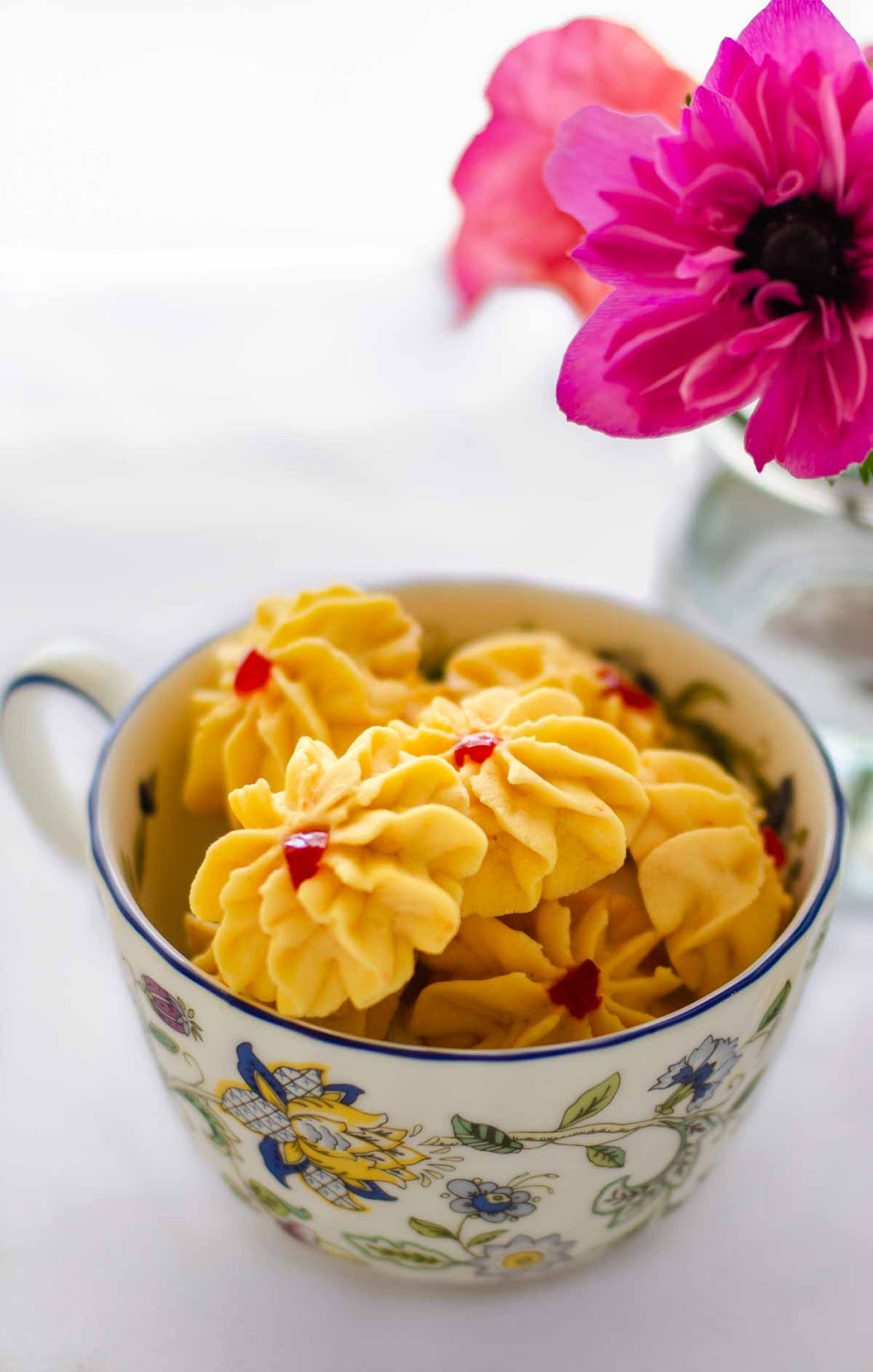 Biskut samperit resipi custard cookies recipe