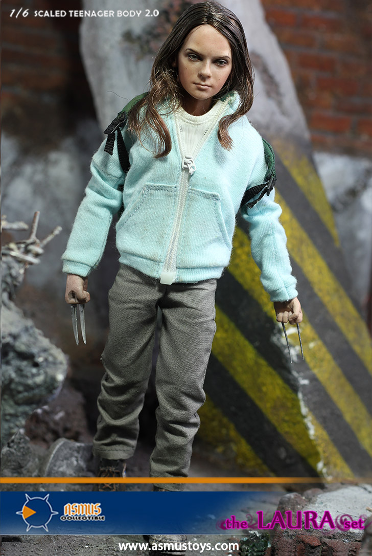 1:6 Asmus Toys Wolverine Daughter Laura Teenager Figure Collection Toy