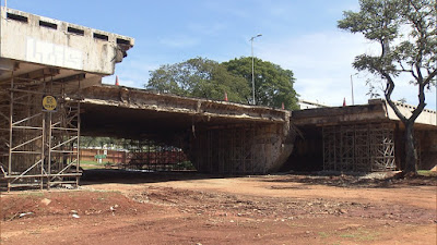 REFORMA DO EIXÃO SUL SERÁ CONCLUÍDO NO MÁXIMO ATÉ JANEIRO DIZ GDF df mobilidade