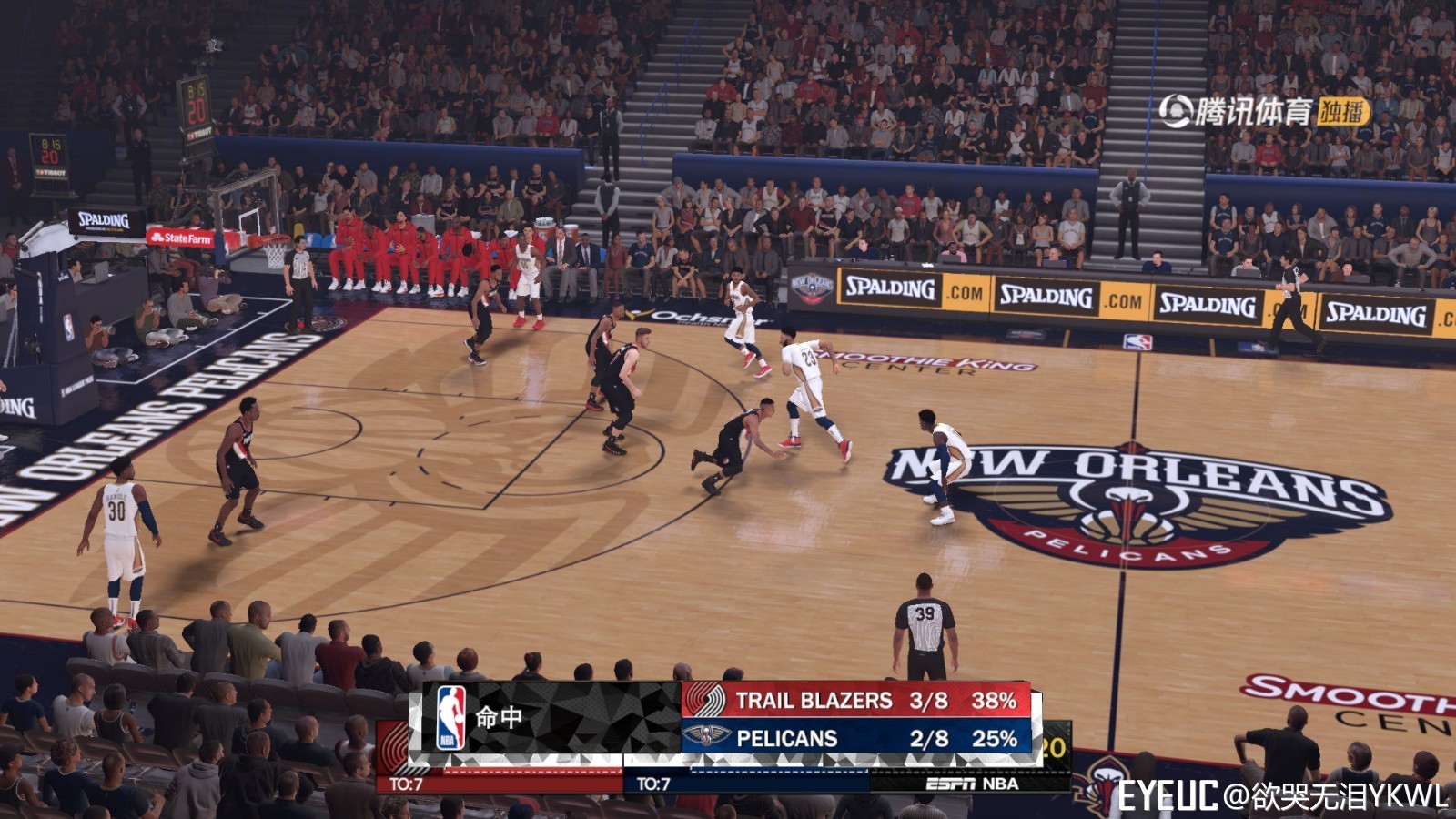 NBA 2K19 - LIVE TV GRAPHIC MOD QUALITY IMAGE PATCH BY YKWL - RELEASED - CariTauGame ...1600 x 900