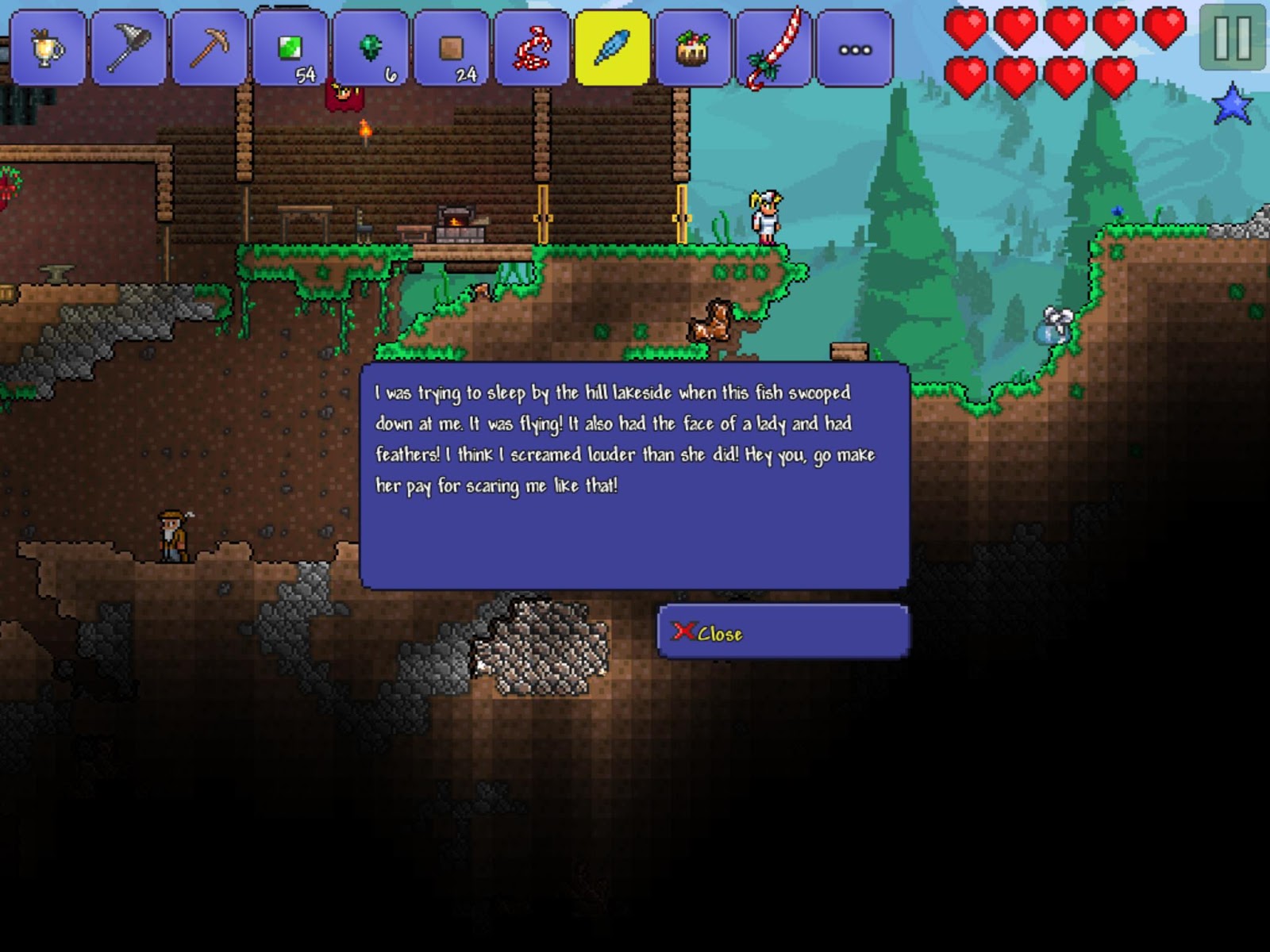 How to fish in terraria фото 7