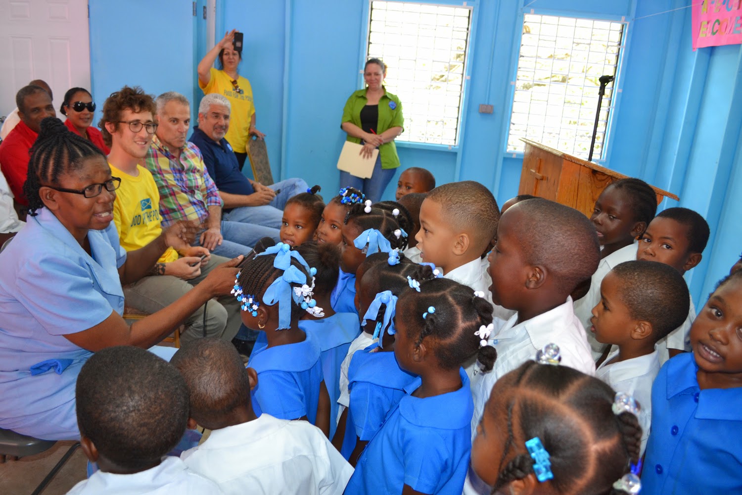 FOOD FOR THE POOR JAMAICA NEW BUILDING FOR HILL VIEW EARLY CHILDHOOD