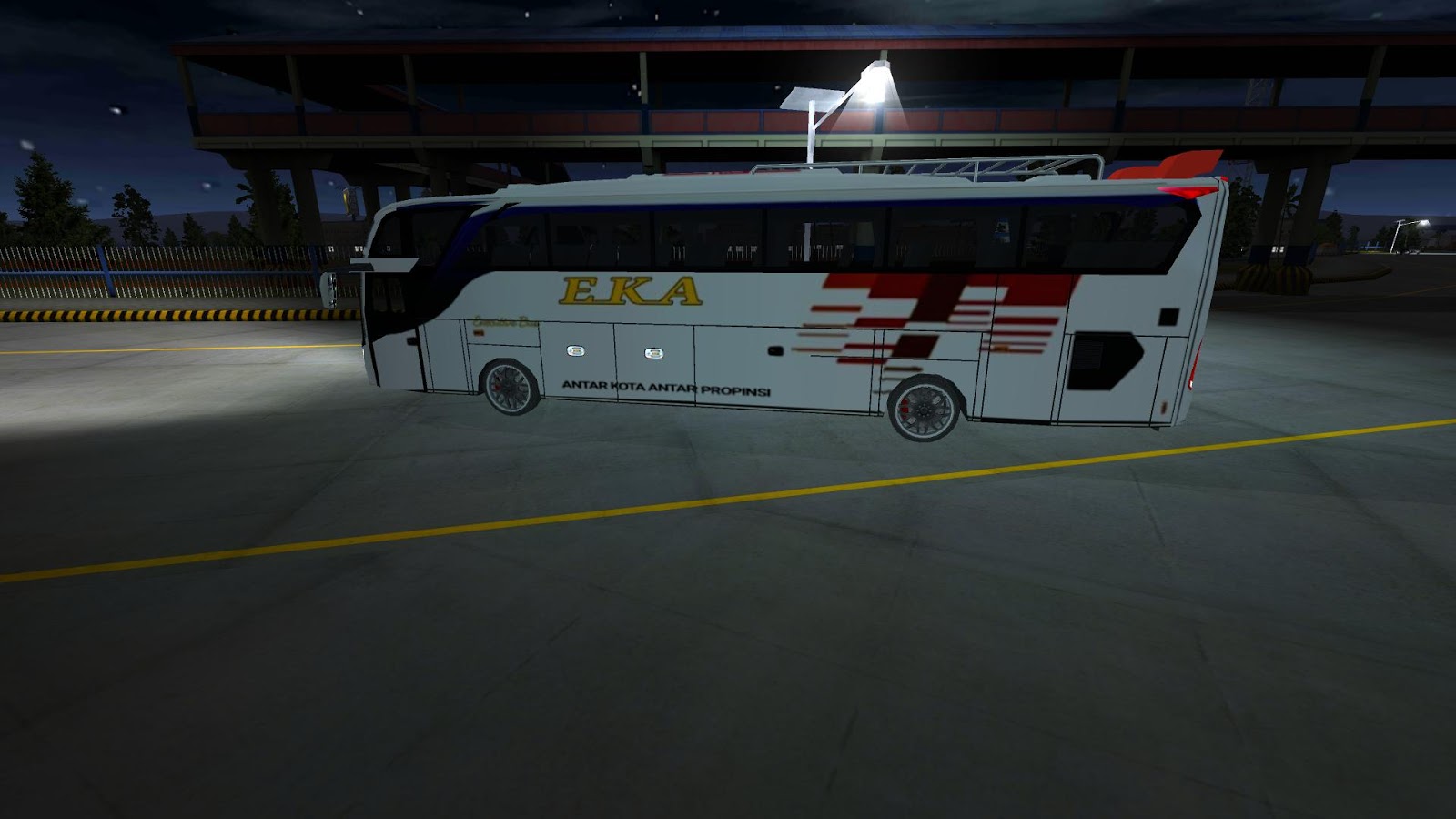 Livery Bus EKA Cepat SHD by Ardi BUSSID Bagus ID
