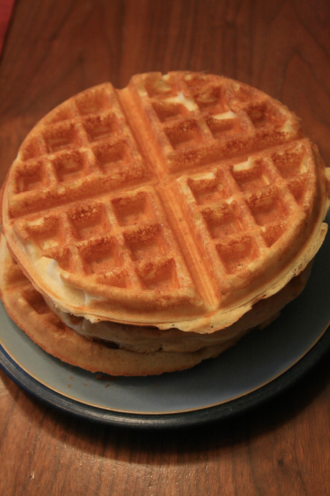 The Stimpson Soup Kitchen Basic Waffle Recipe