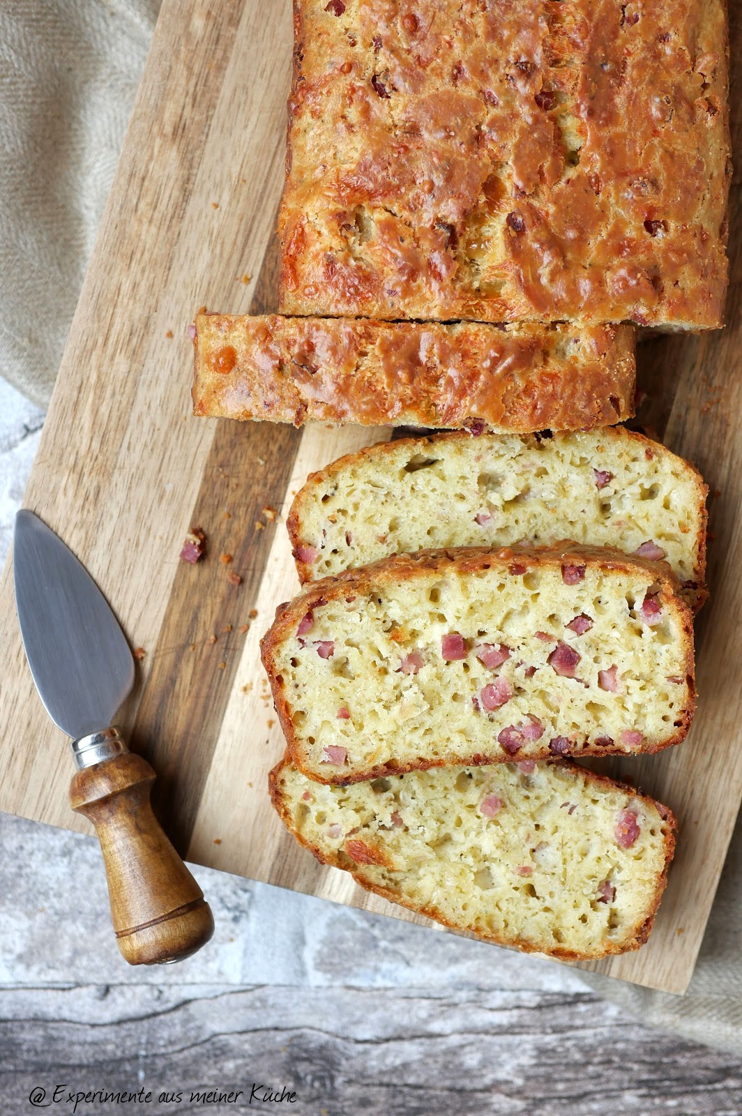 Experimente aus meiner Küche: Herzhaftes Schinken-Käse-Brot