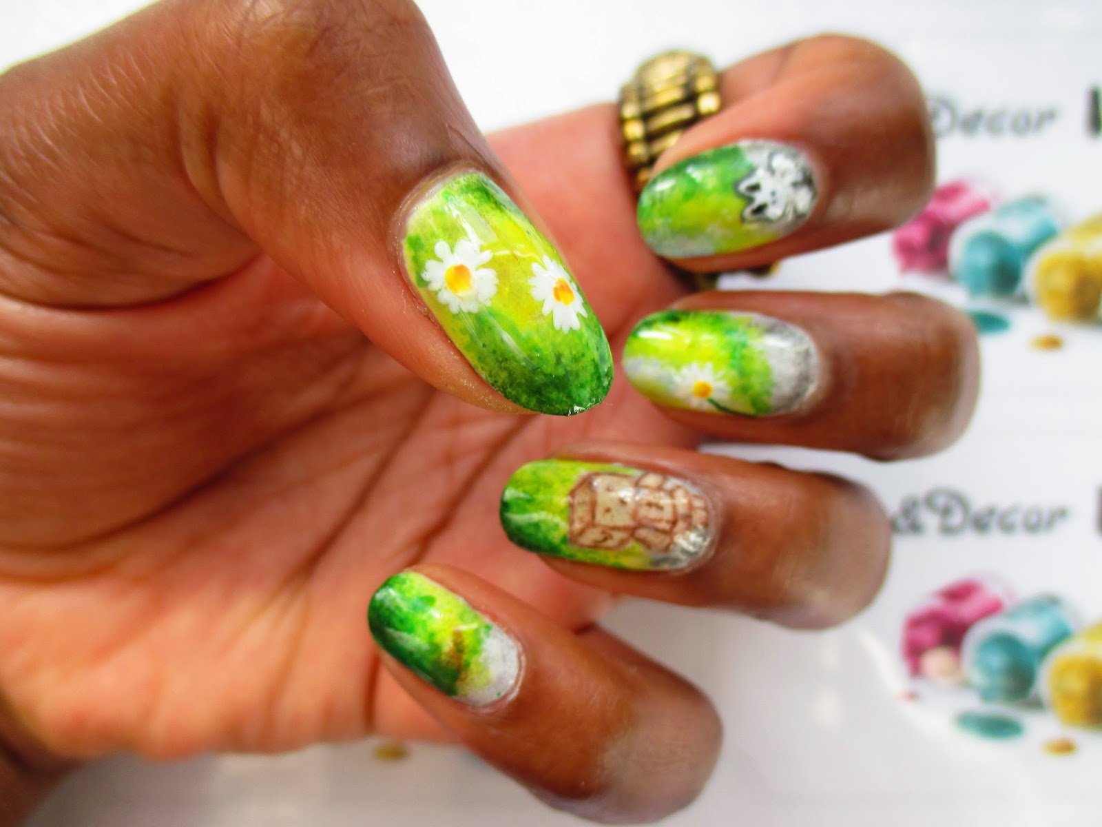 jucyDecor NAIL ART AMAZON BONECO/ NAIL ART VELUDO