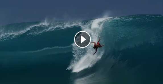 HURLEY MATAHI DROLLET AND MICHEL BOUREZ SURF MASSIVE TEAHUPO O