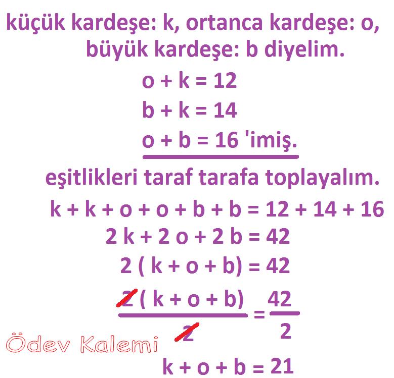 5.Sınıf Matematik Dersi Çözümlü Doğal Sayılar Problemleri - Ödev Kalemi
