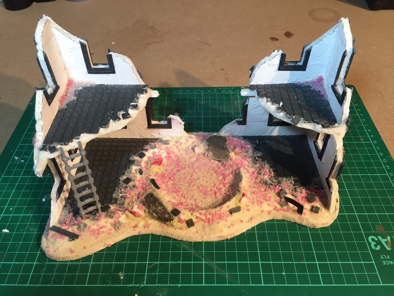 Tutorial How to Scratch Build Ruined Buildings Tale of Painters