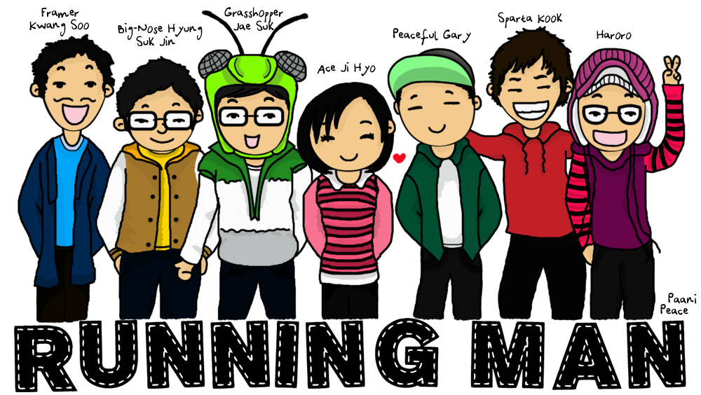 Once Upon a Time: Running Man Cartoon