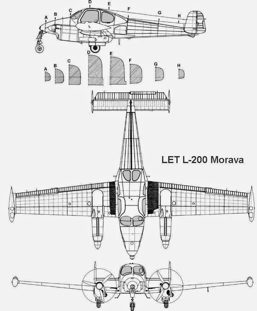Ретрофото из СССР. Let L-200 Morava История,Авиация,СССР
